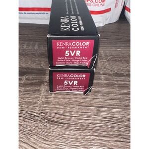 Kenra Color Demi Permanent Hair Color 5VR Light Brown Violet Red hair color